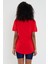 Tarz Cool Women Kırmızı Pis Yaka Salaş T-SHIRT-XKTCPS001R24S 5