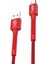 K551 Micro USB Metal Başlı Data/şarj Kablosu 3A 1mt 2