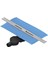 5701684 Clear-Cut V-Flow 60 cm Duş Kanalı Parlak Krom Yandan 1