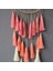 Makrome Bohemian Goblen Duvar Asılı El Dokuma Püskül Dekor Yatak Odası Arka Plan Ev Dekor Dream Catcher Nordic Renk | Dekoratif Gobiyeller (Pembe) 4