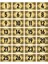 Metal Kapı Masa Dolap Numara Levhası 10X15CM Altın Renk 28 Adet (1…28) 1