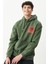 Riders By Lee Loose Fit Rahat Kesim Kapüşonlu Şardonlu Haki Sweatshirt 3