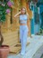 Bağlamalı Bluz Pantolon Takımı 1