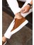 - Taba Süet Bağcıklı Sneakers Erkek Ayakkabı 4