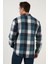 Ekoseli Uzun Kollu Slim Fit Kışlık Gömlek Erkek Gömlek CF21W112844 5