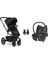 Harvey3 Travel Sistem Bebek Arabası - Shadow Black 1
