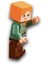 Minecraft - Alex Orijinal Minifigür 1