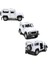 42392 Metal Çek Bırak Kapıları Açılan Land Rover 10 cm 1