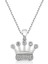 Gümüş Taç Bayan Kolye 1