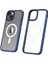 Apple Iphone 14 Plus Kılıf Renkli Silikon Kenar Buzlu Magsafeli Hibrit Kapak 1