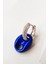 Tekli Baby Love Blue Night Gümüş Küpe 1