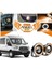 Ford Transit Tüm Modeller Uyumlu, Universal Mercekli LED Angel Sis Farı, 76MM Turuncu Renk 2