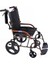 GK863LABJ-12 Jet Black Transfer Alüminyum Tekerlekli Sandalye 2