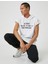 Basic Kapşonlu Spor Oversize Tişört Slogan Baskılı Kolsuz 1