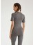 Kısa Kol Thermal Unisex Gri 9258 7