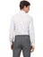 Mavi Düz Slim Fit Dokuma Klasik Pamuk Karışımlı Gömlek 4