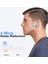 Padmate Pamu Wireless Bluetooth 5.2 Aktif Gürültü Engelleyici 4 Mikrofonlu Beyaz Kablosuz Kulaklık T6CP 5