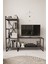 Nilamu 150 cm Tv Ünitesi / Metal Aksamlı / Açık Raf / Kitaplık / Organizer / Ofis / Ev / Salon / Tv Sehpası / Dekoratif 2