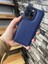 iPhone 14 Pro Max Puffer Şişme Kılıf Iç Kısmı Kadifeli Kapak Lacivert 1