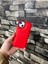iPhone 14 Puffer Şişme Kılıf Iç Kısmı Kadifeli Kapak Kırmızı 1