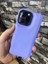 iPhone 13 Pro Max Puffer Şişme Kılıf Iç Kısmı Kadifeli Kapak Lila 1