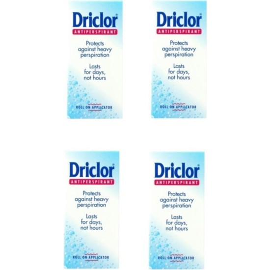 Driclor Solution RollOn 20 ml Antiperspirant x 4 Adet Fiyatı