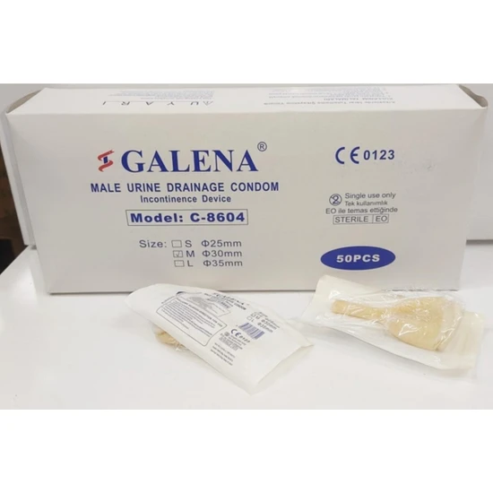 Galena Prezervatif Sonda 30mm 50 Ad. Mss.00007