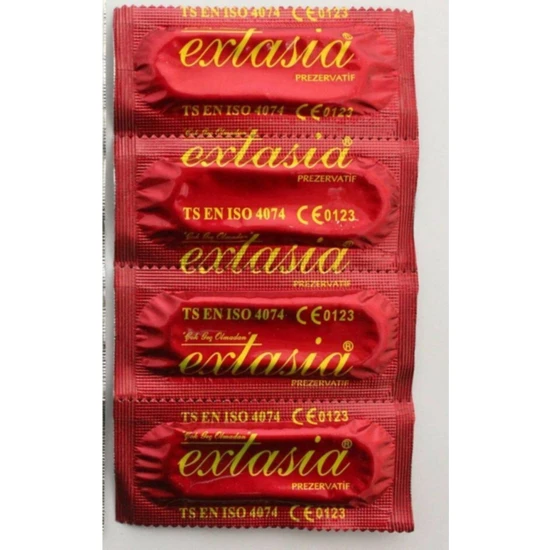 Extasia Kondom Klasik Prezervatif 100 Lü 2 Paket (200 Adet)