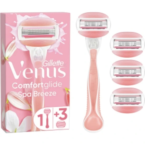 Gillette Venus Venüs Comfortglide Spa Breeze Kadın Tıraş Makinesi 4 Yedek Tıraş Bıçağı