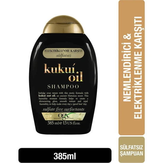 Ogx Kukui Oil Şampuanı 385 ml