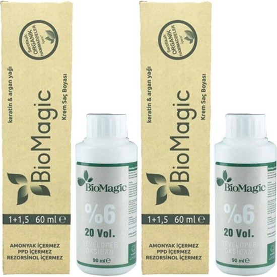 Bio Magic Biomagic Organik Amonyaksız Saç Boyası (Çikolata Fiyatı