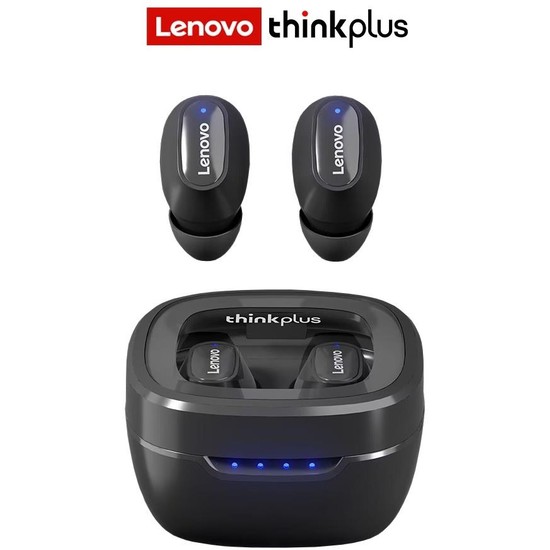 Lenovo Bluetooth Kulaklık Kulak İçi Kablosuz Kulaklık XT62 Siyah
