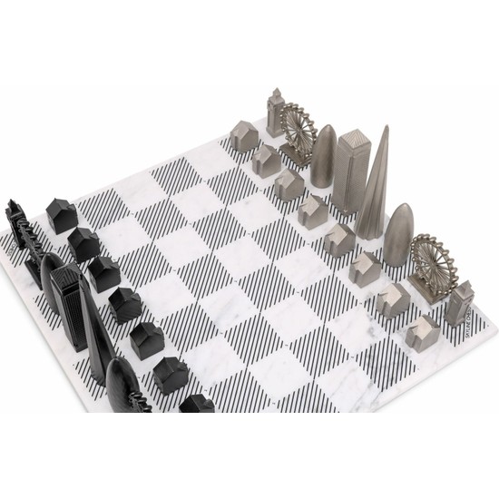 Skylıne Chess Londra Paslanmaz Çelik Satranç Takımı Sk Fiyatı