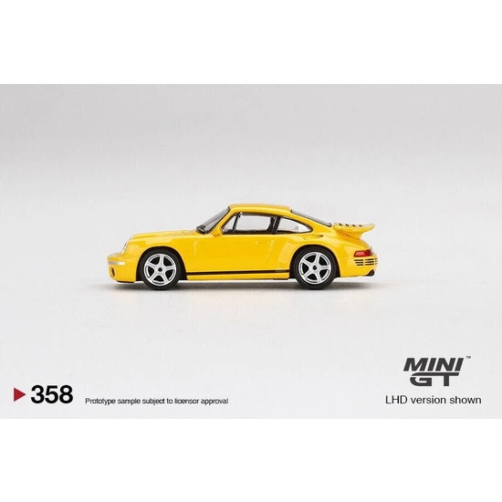 Mini Gt 358 Ruf Ctr Anniversary Blossom 1:64 Sarı Model Araba