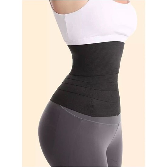 Sauna Suit Kum Saati Sarma 4m Tummy Wrap Waist Trainer Bel Fiyatı