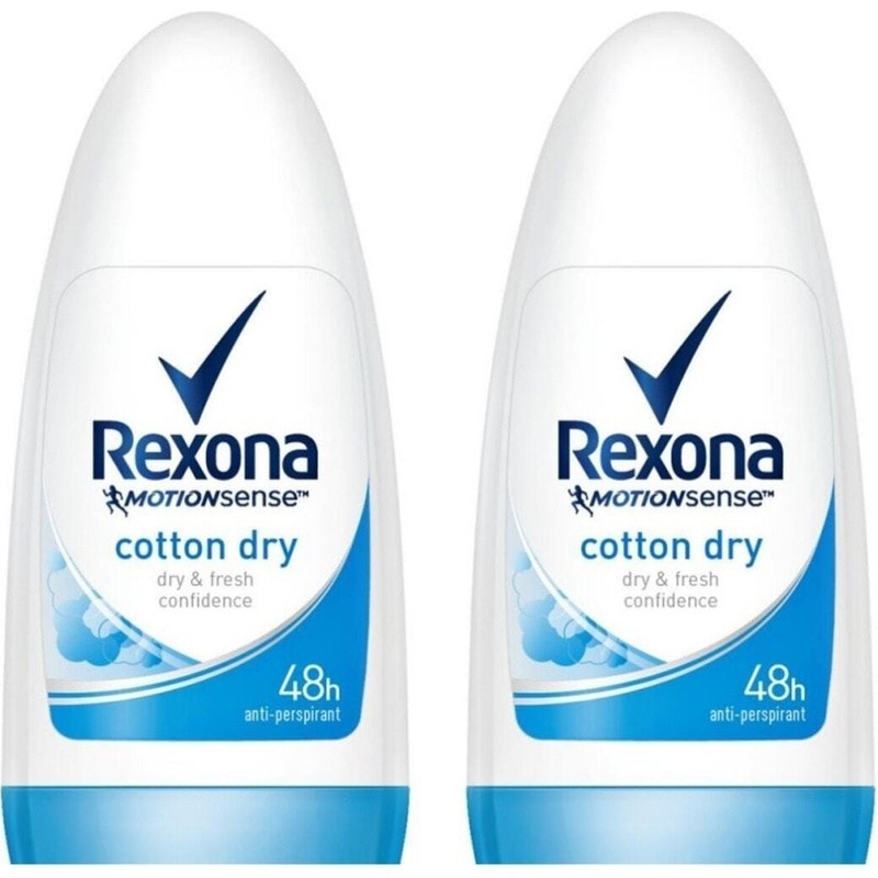 Rexona Roll On Bayan 50 ml / Cotton Dry 2 Adet