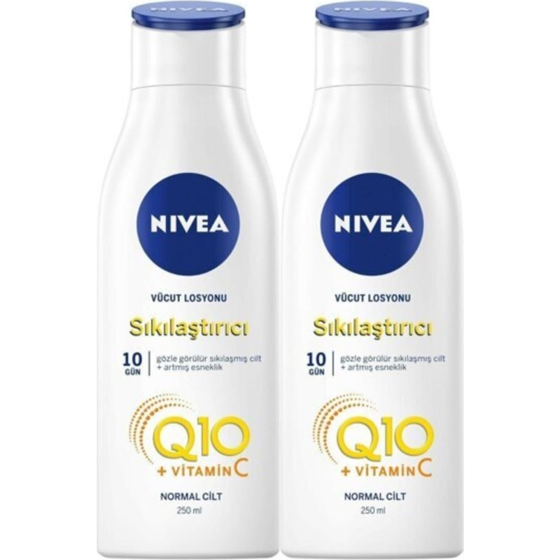Nivea Sıkılaştırıcı Vücut Losyonu C Vitaminli 250 ml Normal Cilt İçin 10 Günde Gözle Görülen Etki