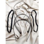 ÇÖPLÜX ACCESSORİES Sporcu Saç Bandı, Zigzag,taç Yaylıl,taç Taraklı Taç ,düz Tel Taç 5 Li Set Unisex