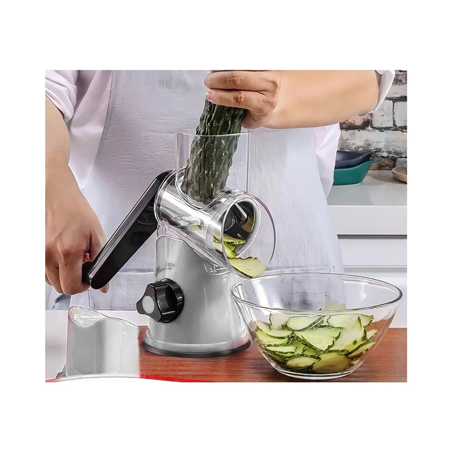 Rende Machine Baysa Akıllı Rende 3 Aparatlı Vakumlu Kollu Rende Değirmen Fiyatı