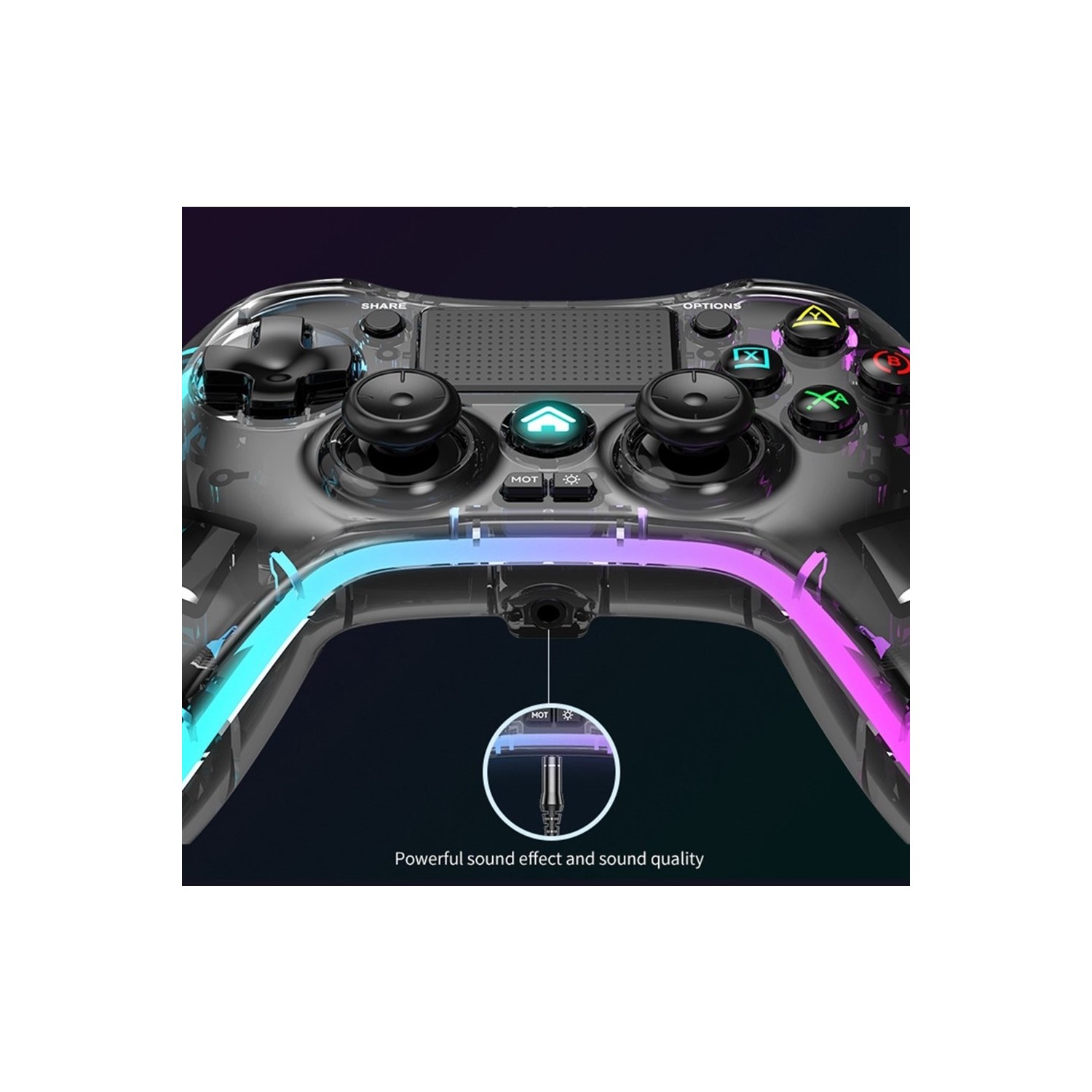 Starx Wireless Gaming Controller Kablosuz Gamepad Telefon/android/ıos/pc/ps4/tv Box Uyumlu Oyun