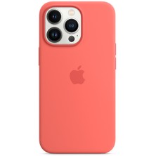Apple iPhone 13 Pro Magsafe Silikon Kılıf – Pink Pomelo MM2E3ZM/A