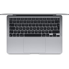 Apple Macbook Air M1 Çip 16 GB 256 GB Macos 13.3 Inç Qhd Taşınabilir Bilgisayar Uzay Grisi - Z124M116256-TQ6