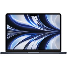 Apple MacBook Air M2 8C GPU 16GB 256 GB SSD macOS 13.6 inç Gece Yarısı Z160M2JT16256