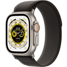 Apple Watch Ultra Gps + Cellular, 49MM Titanium Case With Black/gray Trail Loop - s/m MQFW3TU/A