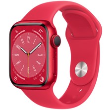 Apple Watch Series 8 Gps 41MM (Product)Red Aluminium Case With (Product)Red Sport Band - Regular MNP73TU/A