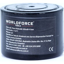 Worldforce 4 Ton Strok-18 mm Hidrolik Piston Yassı Silindir Kaporta Doğrultma Aleti