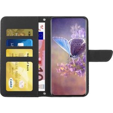 Cool-M Samsung Galaxy A32 4g Eu Versiyonu Basılı Kelebek Çiçek Manyetik Kapatma Kılıf Kılıfı Cüzdan Flip Cilt Touch Duygu Stand Kapağı Kesme (Yurt Dışından)