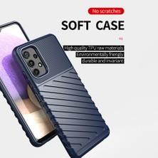 Cool-M Thunder Serisi Twill Texture Tpu Samsung Galaxy A32 4g (Abd Sürümü) Için Koruma Örneği (Yurt Dışından)