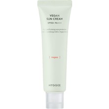 Hyggee Vegan Sun Cream 50 ml, Yeni Nesil Kimyasal Filtreli Vegan Güneş Kremi, Güneş Koruyucu Krem, Yüz Güneş Kremi