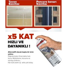 No-Leak 1+1 Paket Su İzolasyon Sızıntı Onarım Spreyi Su Geçirmez BEYAZ 2X300 ml